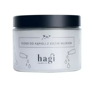 Hagi Hagi Cosmetics - PUDER DO KĄPIELI Z KOZIM MLEKIEM 400g - Kosmetyki do kąpieli - miniaturka - grafika 1