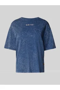 T-shirt z nadrukiem z logo - G-Star Raw - Koszulki i topy damskie - miniaturka - grafika 1