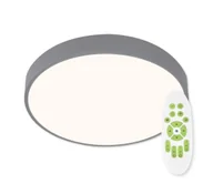 Lampy sufitowe - Top Light Metal 40S RC - LED Plafon ściemnialny LED/51W/230V + pilot szary - miniaturka - grafika 1