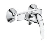 Baterie umywalkowe - GROHE 23631000 - Bateria prysznicowa BAUCURVE 150 mm, chrom błyszczący - miniaturka - grafika 1