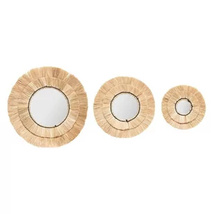 Zestaw 3 luster Alba naturalne - Lustra - miniaturka - grafika 1
