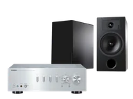 Zestawy stereo - Yamaha A-S701 (srebrny) + Tesi 3 (czarny) - miniaturka - grafika 1