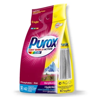 Clovin proszek Purox kolor 10 kg folia - Środki do prania - miniaturka - grafika 1