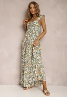 Sukienki - Miętowa Sukienka Phaelothee - Renee - miniaturka - grafika 1