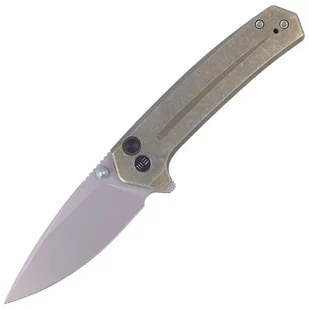 Nóż składany WE Knife Culex Green Titanium, Silver Bead Blasted CPM 20CV (WE21026B-5) - Noże - miniaturka - grafika 1