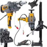 Świdry do ziemi - Powermat WIERTNICA DO BETONU OTWORNICA POWERMAT STATYW 2600W MOKRO SUCHO PM-WDBS-2600T - miniaturka - grafika 1