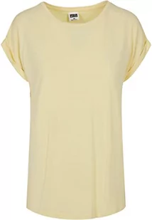 Urban Classics Damski kombinezon damski, krótki kombinezon z wiskozy, jednoczęściowy, z paskiem z wiskozy, rozmiary XS-XL, Softyellow, 4XL - Kombinezony - miniaturka - grafika 1