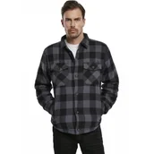 Odzież taktyczna i umundurowanie - Kurtka Brandit Lumber Jacket Black / Charcoal Checked 4XL - miniaturka - grafika 1