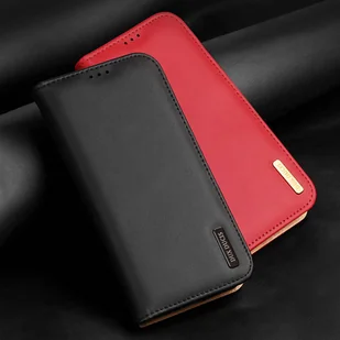 Dux Ducis Hivo skórzane etui z klapką pokrowiec ze skóry naturalnej portfel na karty i dokumenty Samsung Galaxy S22 Ultra niebieski - Etui i futerały do telefonów - miniaturka - grafika 15