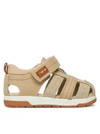 Buty dla chłopców - Mayoral Sandały 41678 Beżowy - miniaturka - grafika 1