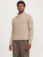 Dresy męskie - maglie uomo jack and jones premium 12259704 blucrash pure cashmere - miniaturka - grafika 1