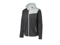 Kurtki i kamizelki sportowe męskie - CRIVIT Kurtka softshell męska (Szary, M (48/50)) - miniaturka - grafika 1