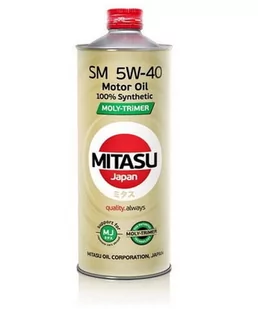 MITASU MOLY-TRIMER SM/CF 5W-40 - MJ-M12 - 1L - Oleje silnikowe - miniaturka - grafika 1