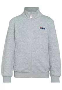 FILA BREDDIN-Light Grey Melange-110/116, jasnoszary melanżowy, 110-116 - Kurtki i płaszcze dla chłopców - miniaturka - grafika 1