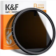 Filtry fotograficzne - Filtr szary K&F CONCEPT KF203899 ND2-ND400 (67 mm) - miniaturka - grafika 1