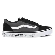 Buty dla dziewczynek - Buty do chodzenia dla dzieci Vans Ward Canvas - miniaturka - grafika 1
