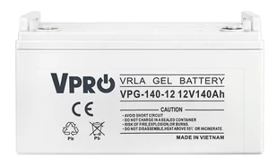 Akumulator żelowy DEEP CYCLE 140Ah 12V VOLT POLSKA - Akumulatory ogólnego zastosowania - miniaturka - grafika 2
