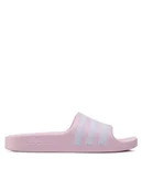 Buty dla dziewczynek - adidas Klapki adilette Aqua K FY8072 Różowy - miniaturka - grafika 1