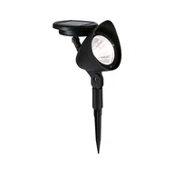 Lampy ogrodowe - Reflektor ogrodowy solarny SELENA z czujnikiem zmierzchu IP44 3lm - miniaturka - grafika 1