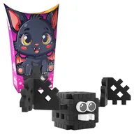 Klocki - Marioinex Klocki Mini Waffle Małe Zwierzęta Konstrukcyjne Kieszonkowe Pocket Pets Nietoperz 15 El. 3+ - miniaturka - grafika 1