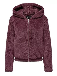 Bestseller A/S Damska kurtka ONLNEWANNA Contact Sherpa CC OTW, różowo-brązowa, XL, Rose Brown, XL - Kurtki damskie - miniaturka - grafika 1