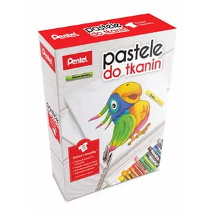 PENTEL Zestaw pastele do tkanin 15 kolorów - Kredki, ołówki, pastele i pisaki - miniaturka - grafika 3