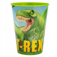 Kubki dla dzieci - DINOZAURY T-REX kubek kubeczek szklanka 260ML - miniaturka - grafika 1
