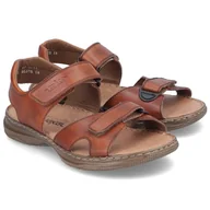 Sandały męskie - Sandały męskie Rieker 21461-24 BROWN R.43 - miniaturka - grafika 1