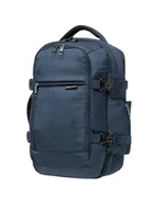 Plecaki - Puccini Plecak "Easy Pack" w kolorze granatowym - 25 x 40 x 20 cm - miniaturka - grafika 1