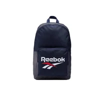 Plecaki - Plecak Reebok Classics Foundation Backpack GG6713 (kolor Granatowy, rozmiar One size) - miniaturka - grafika 1