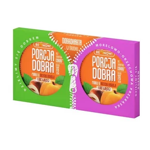 VIVIO Dwupak morelowo orzechowy 50g Benow mor-orz-dwu-50g - Zdrowa żywność - miniaturka - grafika 1