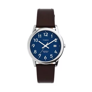 Zegarek Zegarek Timex Easy Rider TW2V75200 Silver/Brown - Zegarki męskie - miniaturka - grafika 1