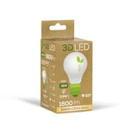 Żarówki LED - Żarówka ledowa 3LED tradycyjna E-27 18W barwa ciepła - miniaturka - grafika 1