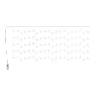 vidaXL Zasłona świetlnych gwiazdek, 500 kolorowych diod LED, 8 funkcji vidaXL - Oświetlenie świąteczne - miniaturka - grafika 1