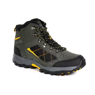 Regatta Męskie Buty Trekkingowe Clydebank Ciemne Khaki, Rozmiar: 43 - Buty trekkingowe męskie - miniaturka - grafika 1
