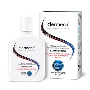 Pharmena Dermena Men szampon hamujący wypadanie włosów 200ml - Szampony dla mężczyzn - miniaturka - grafika 1