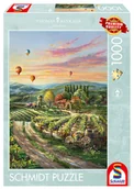 Puzzle - Puzzle Thomas Kinkade Winnica w dolinie 1000 elementów - miniaturka - grafika 1