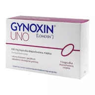 Układ moczowy i płciowy - GYNOXIN UNO 600mg INPHARM, 1kaps. dopochwowa - >>> DARMOWA od 59zł<<< 24h !!! - miniaturka - grafika 1