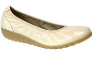 Baleriny - Baleriny Caprice 9-22171-28 145 Ecru Deer Perl Skóra_TN - CAPRICE - miniaturka - grafika 1