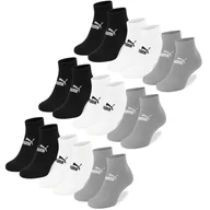Skarpetki męskie - Puma Skarpety Męskie Zakostki Quarter Zestaw Bawełna Mix 9 par Roz. 43/46 - miniaturka - grafika 1