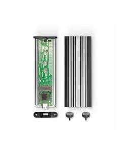 Lindy 43318 Obudowa do dysku SSD M.2 NVMe USB-C 3.2 Gen 2x2 - Kontrolery - miniaturka - grafika 1