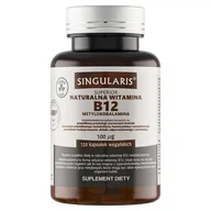 Układ nerwowy - Singularis Naturalna Witamina B12 (metylokobalamina) 100 µg x 120 kaps wegańskich (nowa formuła) - miniaturka - grafika 1