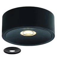 Lampy sufitowe - Orlicki Design Sufitowa LAMPA plafon Neo Nero Slim Led UFO Nero okrągła OPRAWA metalowa LED 10W 3000K downlight czarny __code-60189 - miniaturka - grafika 1