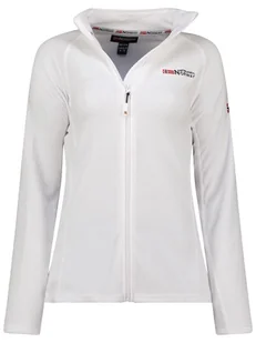 Geographical Norway Kurtka polarowa "Tug" w kolorze białym - Bluzy damskie - miniaturka - grafika 1