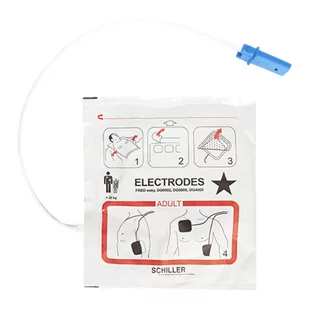 Elektrody dla dorosłych do defibrylatora AED Fred PA-1, Easyport, Easyport plus Elektrody dla dorosłych przyklejane. - Urządzenia medyczne - miniaturka - grafika 1