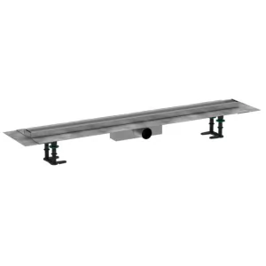HANSGROHE 56183000 RainDrain Compact Komplet odpływowy prysznicowy 1000 do montażu standardowego - Odpływy liniowe - miniaturka - grafika 1