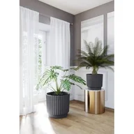 Donice - Donica Mika Cyli 29 x 32 cm antracyt - miniaturka - grafika 1