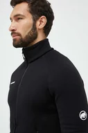 Bluzy męskie - Mammut bluza sportowa Aconcagua ML kolor czarny gładka - miniaturka - grafika 1