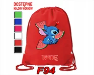 Torby szkolne - WOREK SZKOLNY NA WF SPORTOWY STICZ SONIC PSI PATROL KUBUŚ BOOBA-IMIĘ - miniaturka - grafika 1