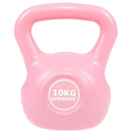 Kettlebell - Kula Kettlebell 10KG Obciążnik Kettle Hantle Abs - miniaturka - grafika 1